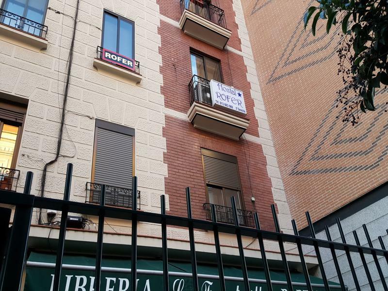 Hostal Rofer Madrid Eksteriør billede